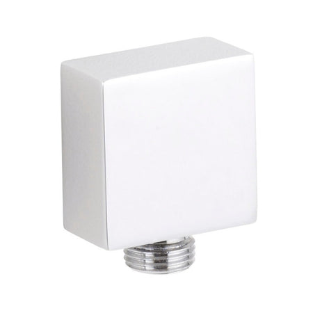 Nuie Shower Accessories Outlet Elbow Square (1 size, Chrome) - Brand New Bathrooms