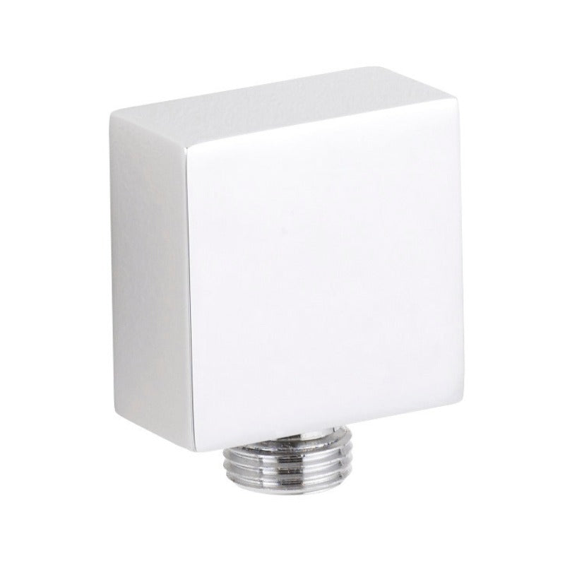 Nuie Shower Accessories Outlet Elbow Square (1 size, Chrome) - Brand New Bathrooms