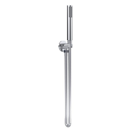 Nuie Outlet Elbow, Parking Bracket, Flex and Handset (2 sizes, 2 styles, Chrome) - Brand New Bathrooms