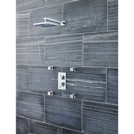Nuie Shower Accessories Body Jet (2 sizes, 2 styles, Chrome) - Brand New Bathrooms