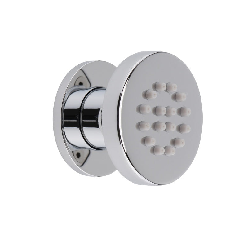 Nuie Shower Accessories Body Jet (2 sizes, 2 styles, Chrome) - Brand New Bathrooms