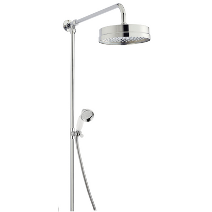 Nuie Shower Kits Rigid Riser Kit (1 size, Chrome) - Brand New Bathrooms