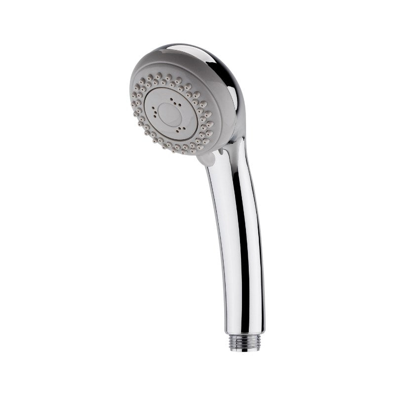 Nuie Shower Accessories Three Function Handset (1 size, Chrome) - Brand New Bathrooms