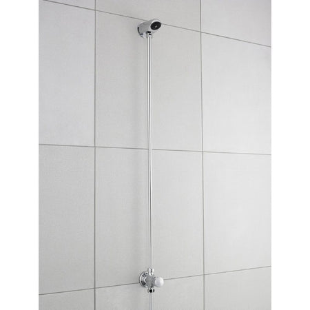 Nuie Commercial Exposed Non-Concussive Shower Valve (1 size, Chrome) - Brand New Bathrooms