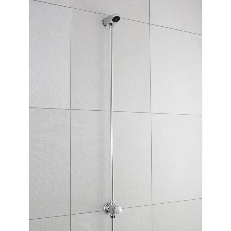 Nuie Commercial Exposed Non-Concussive Shower Valve (1 size, Chrome) - Brand New Bathrooms