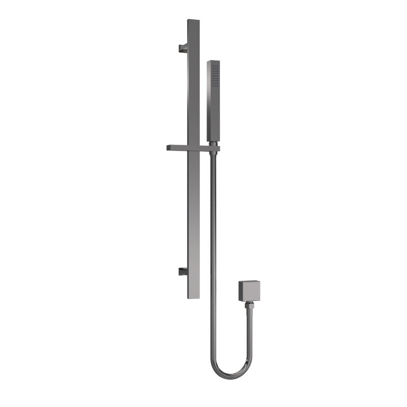Nuie Shower Kits Square Slider Rail Kit with Elbow (1 size, 4 colours) - Brand New Bathrooms