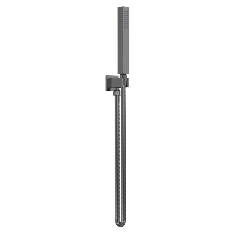 Nuie Shower Accessories Outlet Elbow C Wall Parking Bracket & Kitt (2sizes, 2 styles, Brushed Pewter) - Brand New Bathrooms