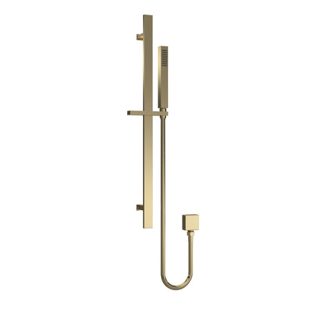 Nuie Shower Kits Square Slider Rail Kit with Elbow (1 size, 4 colours) - Brand New Bathrooms