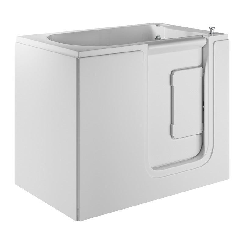 Mantaleda Affinity Walk-in Deep Soak Bathtub (1 size, 2 styles, White) - Brand New Bathrooms