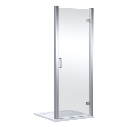 Nuie Lucie Hinged Shower Door (2 sizes, 3 colours) - Brand New Bathrooms