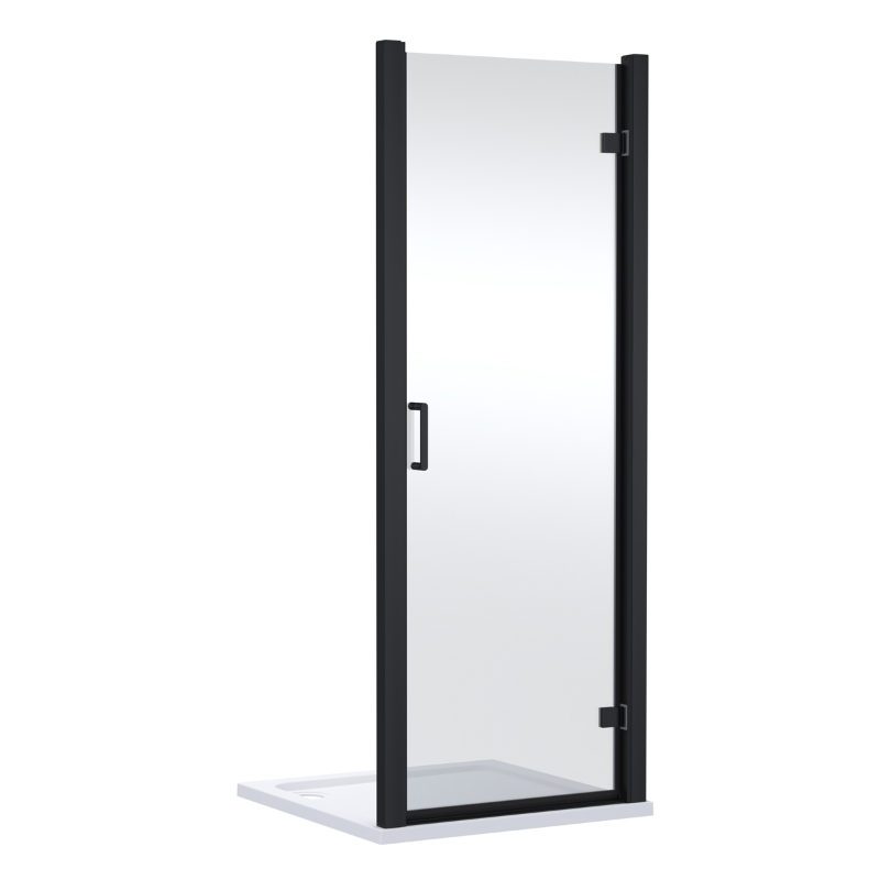 Nuie Lucie Hinged Shower Door (2 sizes, 3 colours) - Brand New Bathrooms