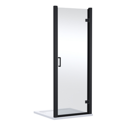 Nuie Lucie Hinged Shower Door (2 sizes, 3 colours) - Brand New Bathrooms