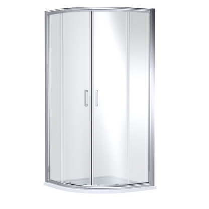 Nuie Lucie Quadrant Shower Door (2 sizes, 3 colours) - Brand New Bathrooms