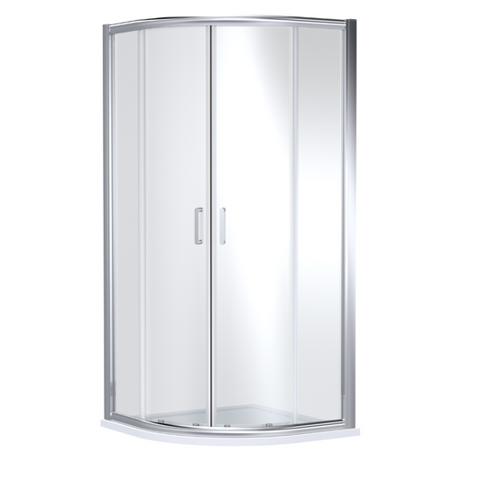 Nuie Lucie Quadrant Shower Door (2 sizes, 3 colours) - Brand New Bathrooms