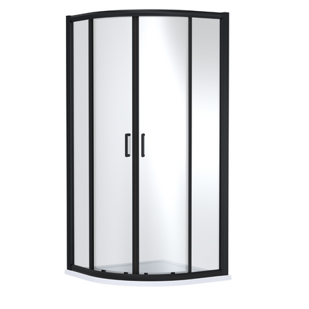 Nuie Lucie Quadrant Shower Door (2 sizes, 3 colours) - Brand New Bathrooms
