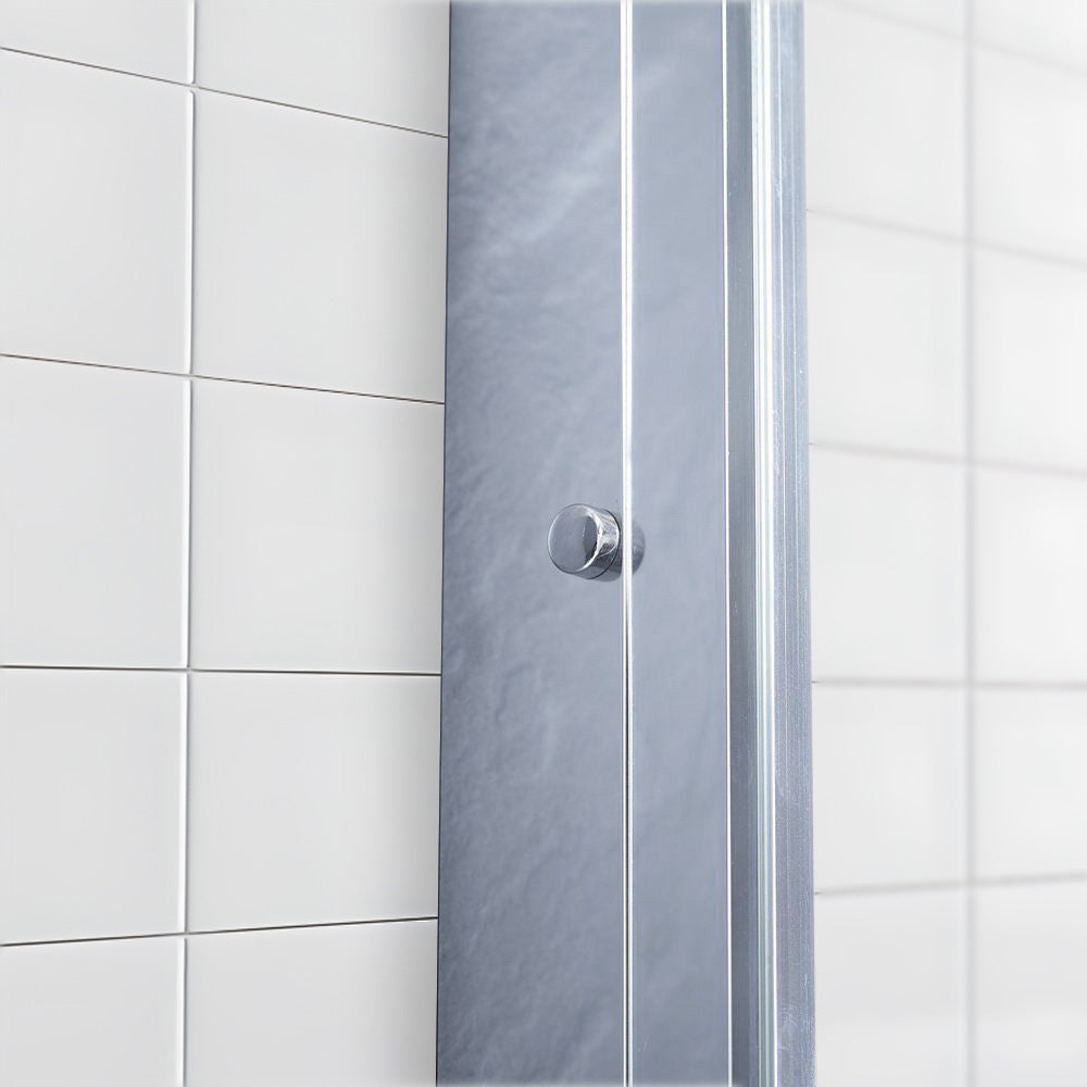 Brand New Bathrooms 6 25mm Shower Extension Profile (1850mm high) (Chrome) - Brand New Bathrooms