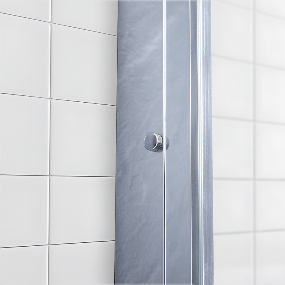 Brand New Bathrooms 6 25mm Shower Extension Profile (1850mm high) (Chrome) - Brand New Bathrooms