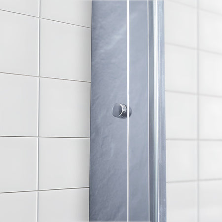 Brand New Bathrooms 25mm Shower Extension Profile (1900mm high) (Chrome) - Brand New Bathrooms
