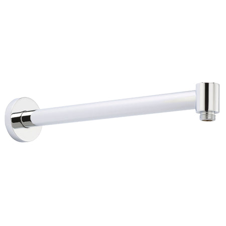 Nuie Straight Design Shower Wall-Mounted Arm (1 size, Chrome) - Brand New Bathrooms