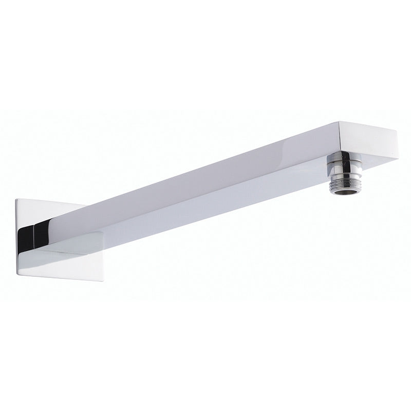Hudson Reed Fixed Shower Heads Wall-Mounted Arm (3 sizes, Chrome) - Brandnew Bathroom