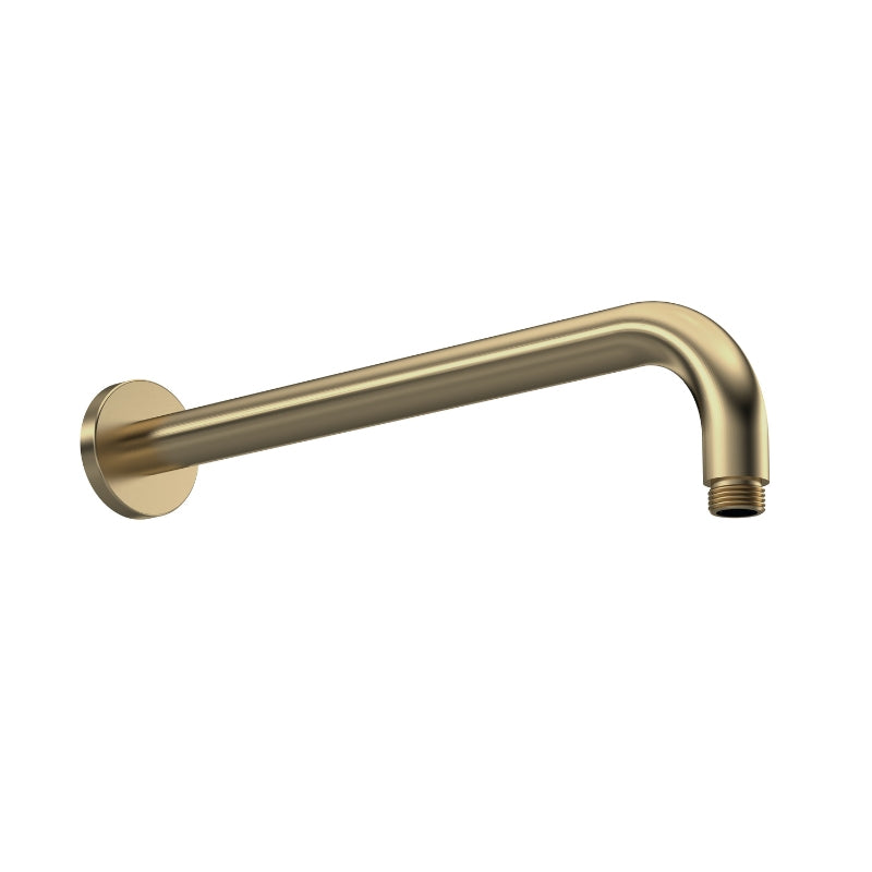 Nuie Fixed Shower Heads Wall-Mounted Arm (2 sizes, 4 colours) - Brand New Bathrooms