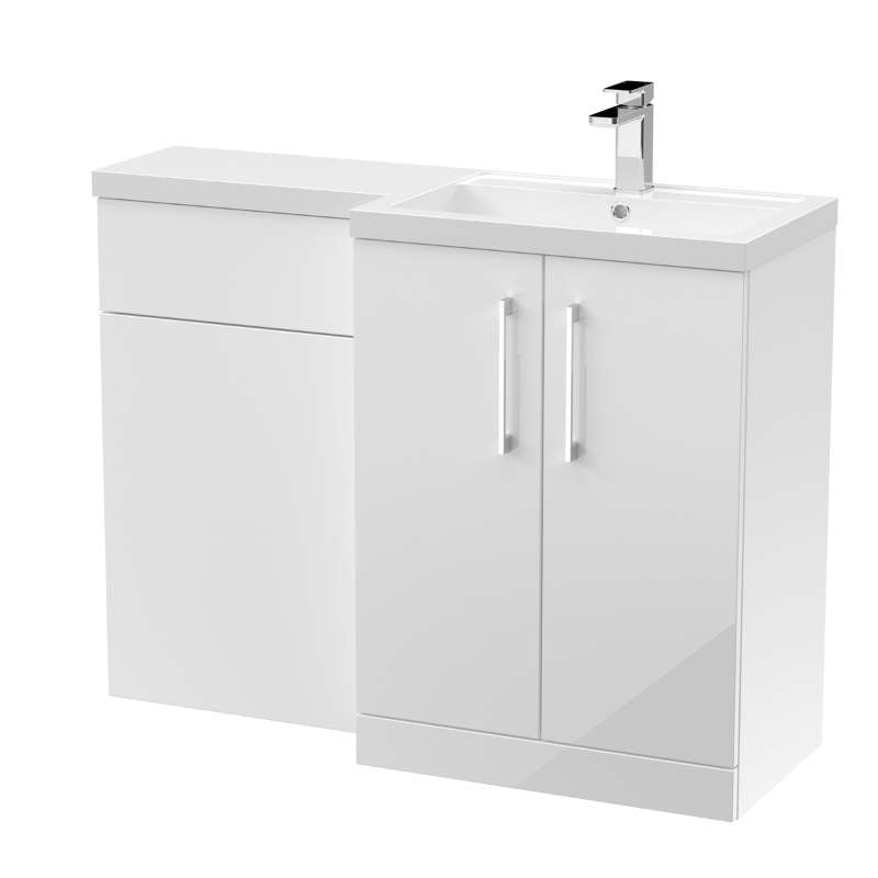 Nuie Arno Floor Standing Right Hand Combination (1 size, 9 colours) - Brand New Bathrooms
