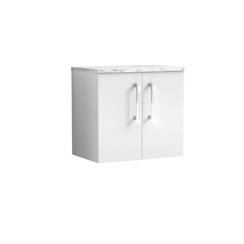Nuie Arno Wall Hung 2-Door Vanity & Laminate (1 size, 2 styles, 8 colours) - Brand New Bathrooms