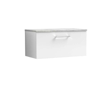 Nuie Arno Wall Hung Single Drawer Vanity & Laminate (1 size, 2 styles, 9 colours) - Brand New Bathrooms