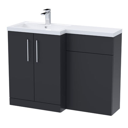 Nuie Arno Floor Standing Left Hand Combination (1 size, 9 colours) - Brand New Bathrooms