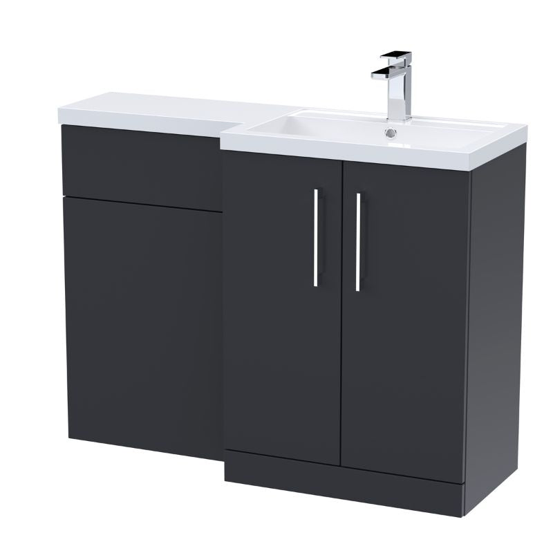 Nuie Arno Floor Standing Right Hand Combination (1 size, 9 colours) - Brand New Bathrooms