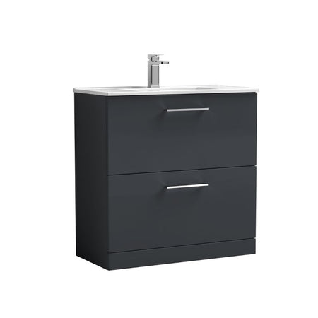 Nuie Arno Floor Standing 2 Drawer Vanity & Basin 2 (1 size, 8 colours) - Brand New Bathrooms
