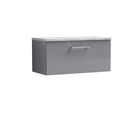 Nuie Arno Wall Hung Single Drawer Vanity & Laminate (1 size, 2 styles, 9 colours) - Brand New Bathrooms