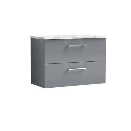 Nuie Arno Wall Hung 2 Drawer Vanity & Laminate (1 size, 2 styles, 9 colours) - Brand New Bathrooms