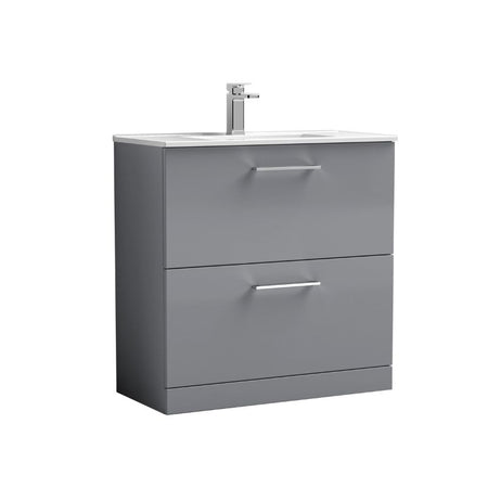 Nuie Arno Floor Standing 2 Drawer Vanity & Basin 2 (1 size, 8 colours) - Brand New Bathrooms