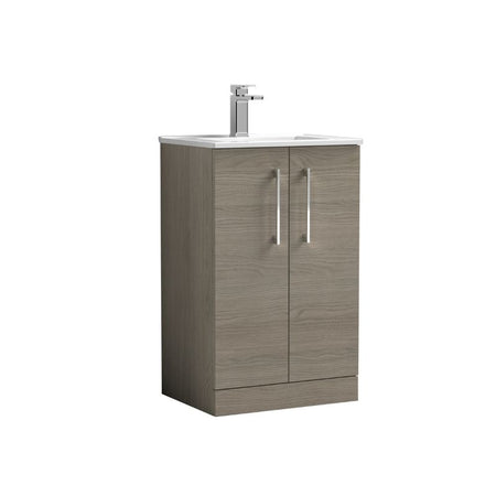 Nuie Arno Floor Standing 2-Door Vanity & Minimalist Basin (1 size, 9 colours) - Brand New Bathrooms