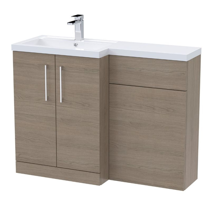 Nuie Arno Floor Standing Left Hand Combination (1 size, 9 colours) - Brand New Bathrooms