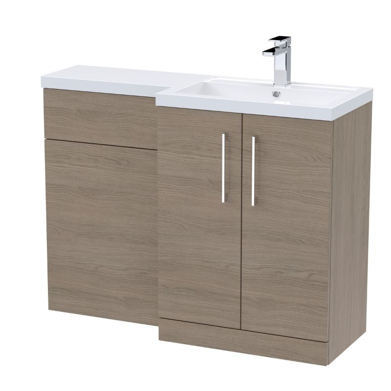 Nuie Arno Floor Standing Right Hand Combination (1 size, 9 colours) - Brand New Bathrooms