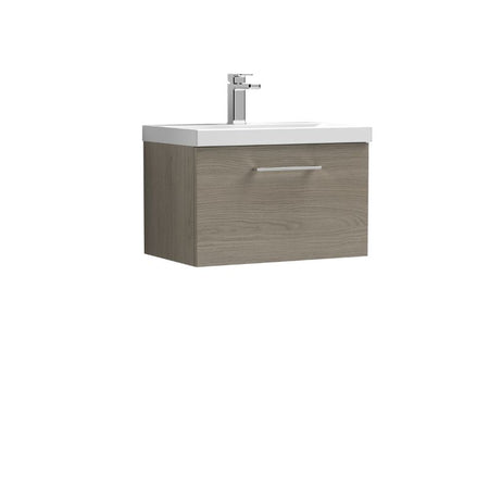 Nuie Arno Wall Hung 1 Drawer Vanity & Basin 3 (1 size, 9 colours) - Brand New Bathrooms
