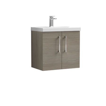 Nuie Arno Wall Hung 2 Door Vanity & Basin 3 (1 size, 8 colours) - Brand New Bathrooms