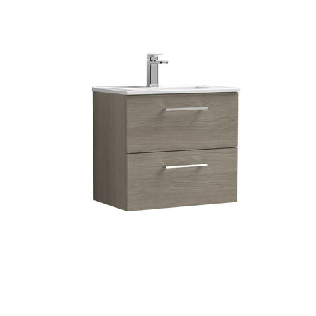 Nuie Arno Wall Hung 2 Drawer Vanity & Basin 2 (1 size, 9 colours) - Brand New Bathrooms