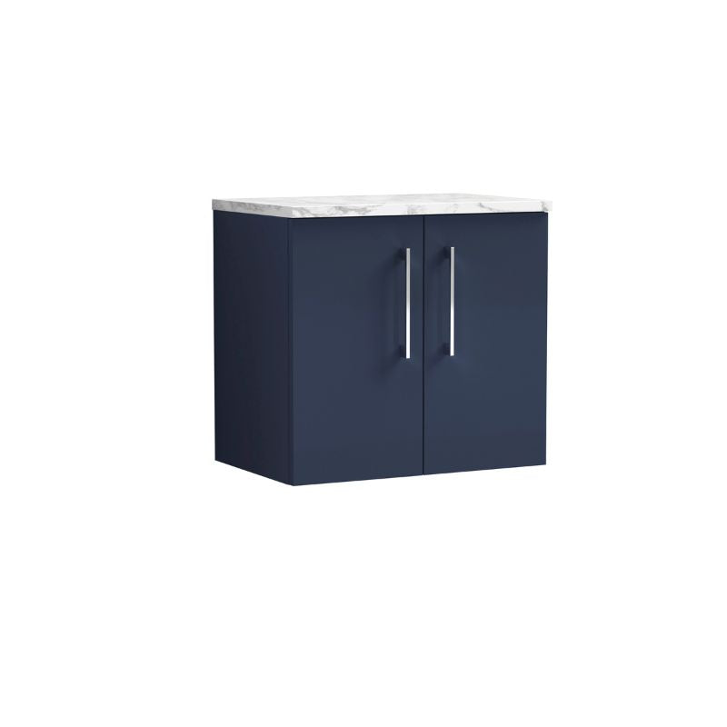 Nuie Arno Wall Hung 2-Door Vanity & Laminate (1 size, 2 styles, 8 colours) - Brand New Bathrooms