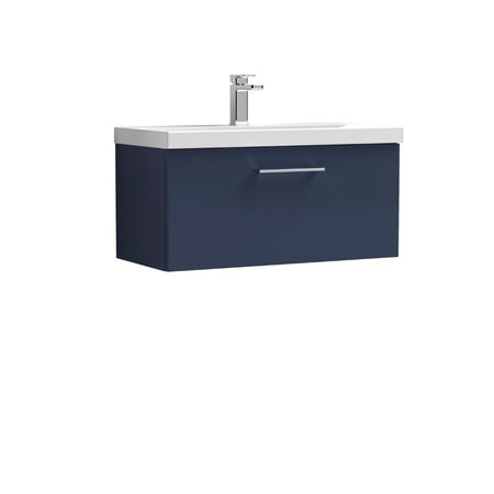 Nuie Arno Wall Hung 1 Drawer Vanity & Basin 3 (1 size, 9 colours) - Brand New Bathrooms