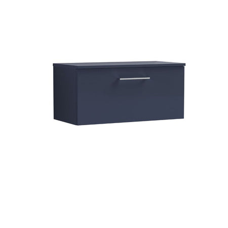 Nuie Arno Wall Hung 1 Drawer Vanity & Worktop (1 size, 9 colours) - Brand New Bathrooms