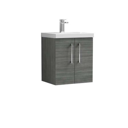 Nuie Arno Wall Hung 2 Door Vanity & Basin 3 (1 size, 8 colours) - Brand New Bathrooms