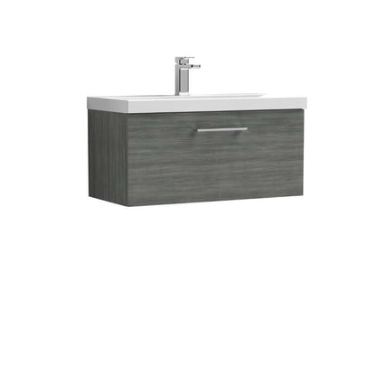 Nuie Arno Wall Hung 1 Drawer Vanity & Basin 1 (1 size, 9 colours) - Brand New Bathrooms