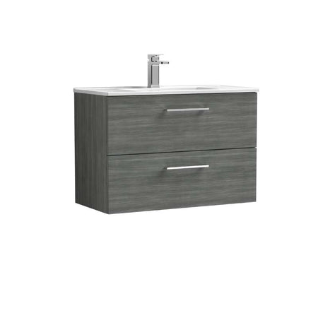 Nuie Arno Wall Hung 2 Drawer Vanity & Basin 2 (1 size, 9 colours) - Brand New Bathrooms