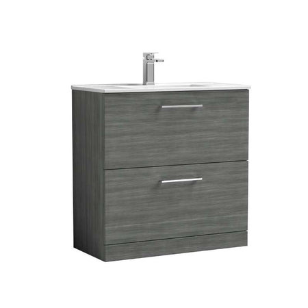Nuie Arno Floor Standing 2 Drawer Vanity & Basin 2 (1 size, 8 colours) - Brand New Bathrooms