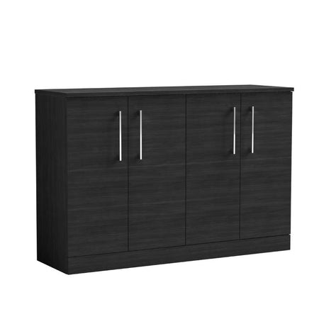 Nuie Arno Floor Standing 4 Door Vanity & Worktop (1 size, 9 colours) - Brand New Bathrooms