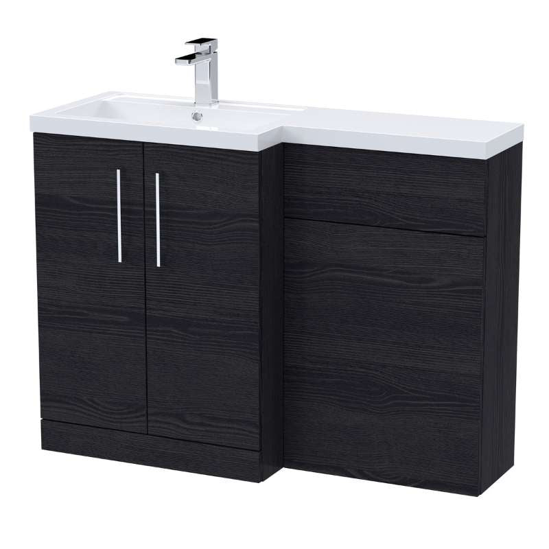 Nuie Arno Floor Standing Left Hand Combination (1 size, 9 colours) - Brand New Bathrooms