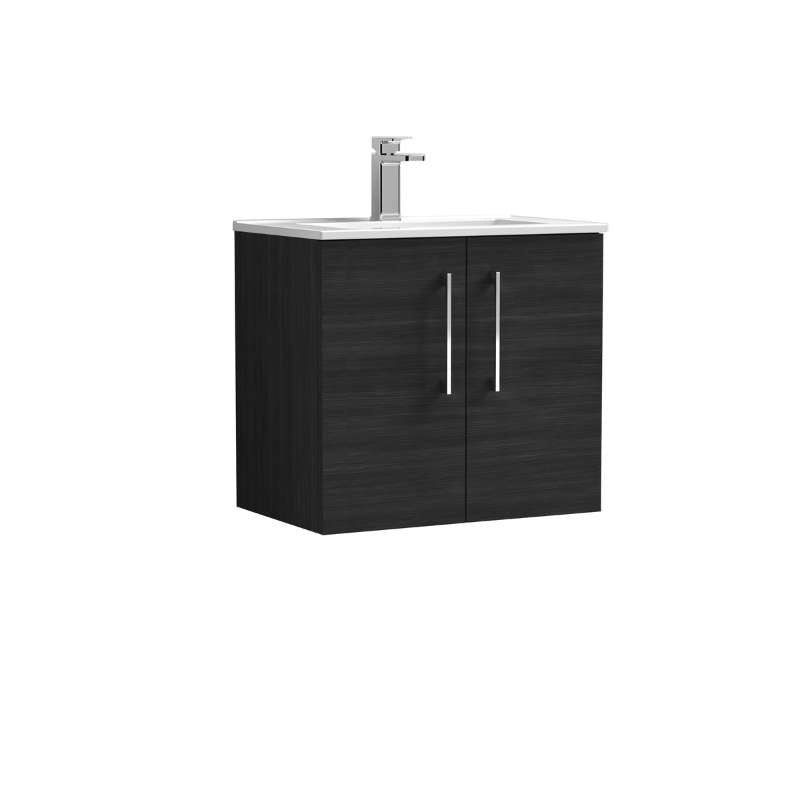 Nuie Arno Wall Hung 2 Door Vanity & Basin 2 (1 size, 8 colours) - Brand New Bathrooms